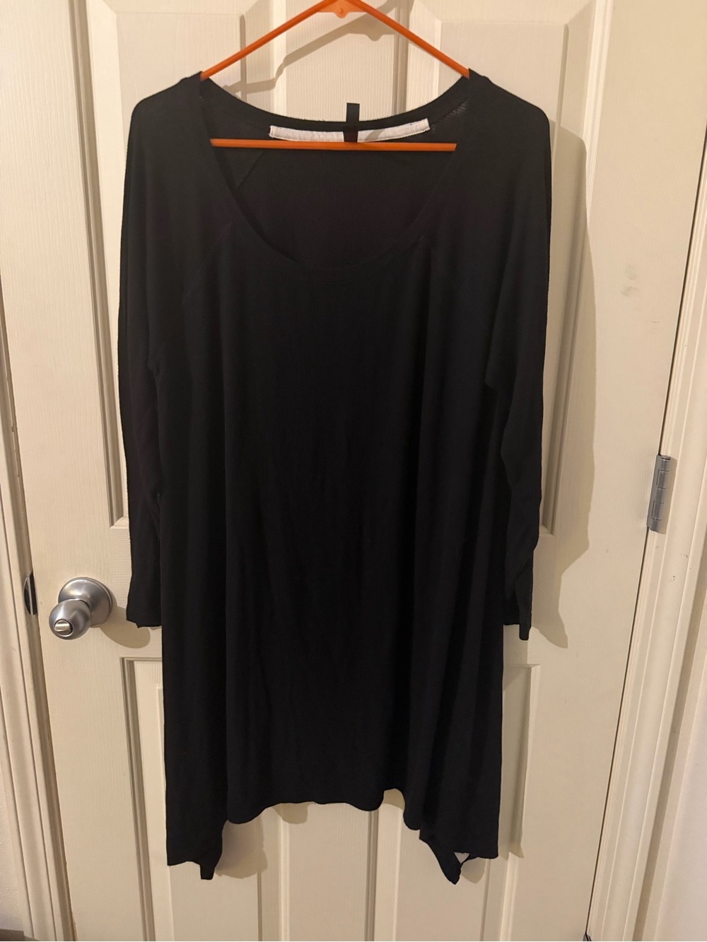 torrid Black Sleep Top with Scoop Neck